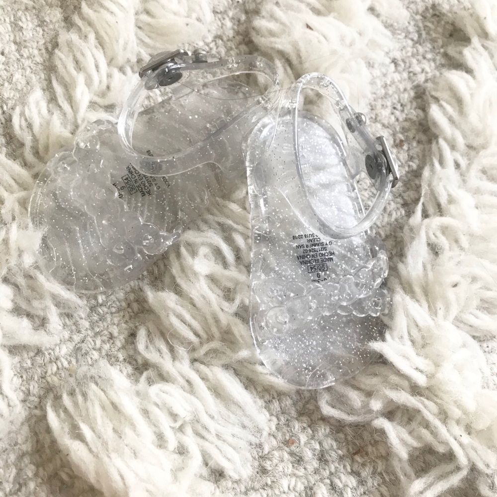 CLEAR BABY JELLY SHOES